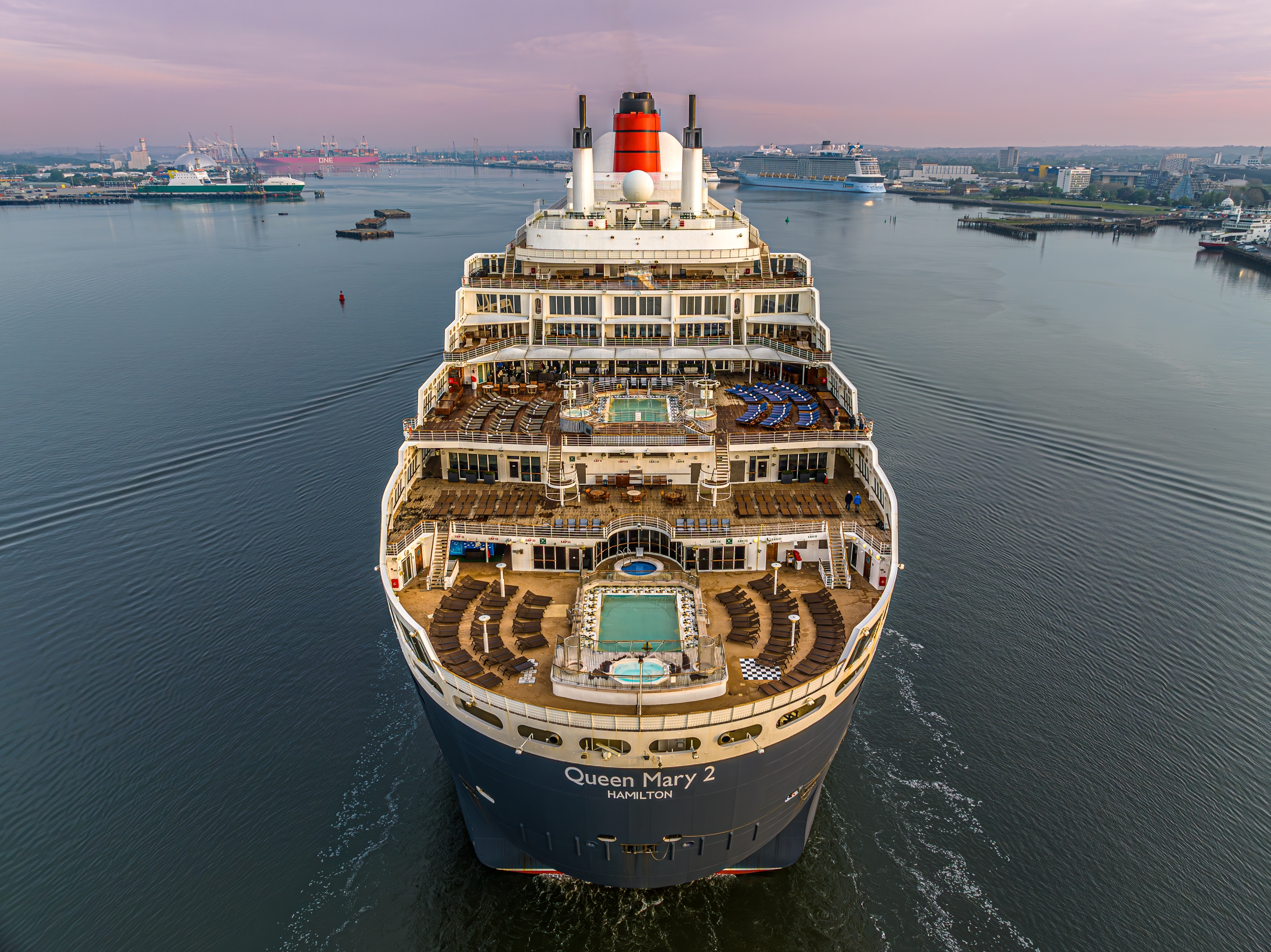 אוניית Queen Mary. צילום: Skyshark Media / Shutterstock