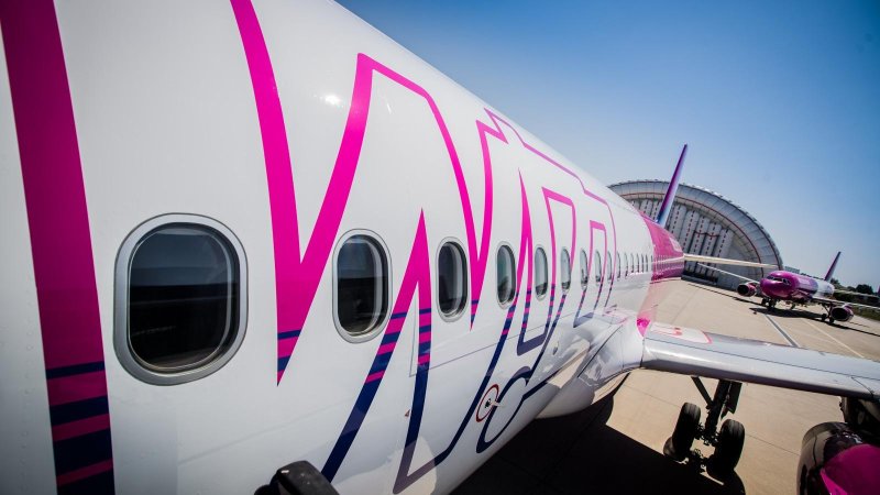 Самолёт Wizz Air. Фотография: Wizz Air