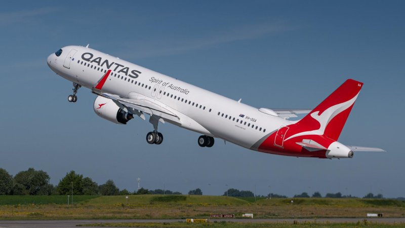 QANTAS A321XLR. Фото: AIRBUS
