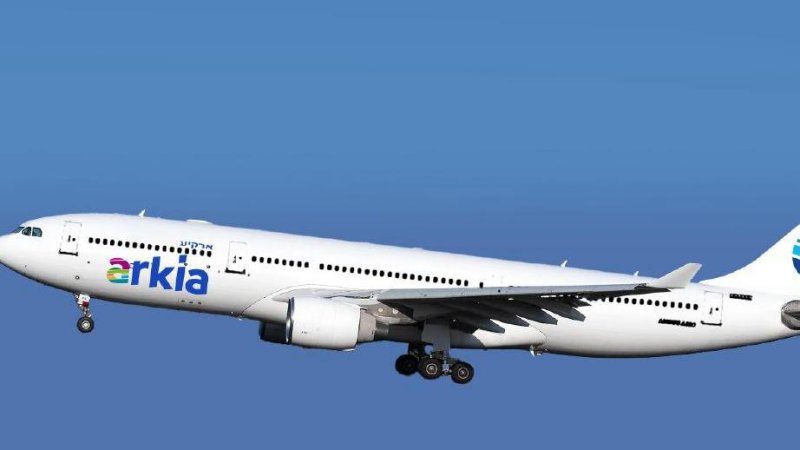 Рендеринг нового самолета Airbus A330. Фото: Arkia