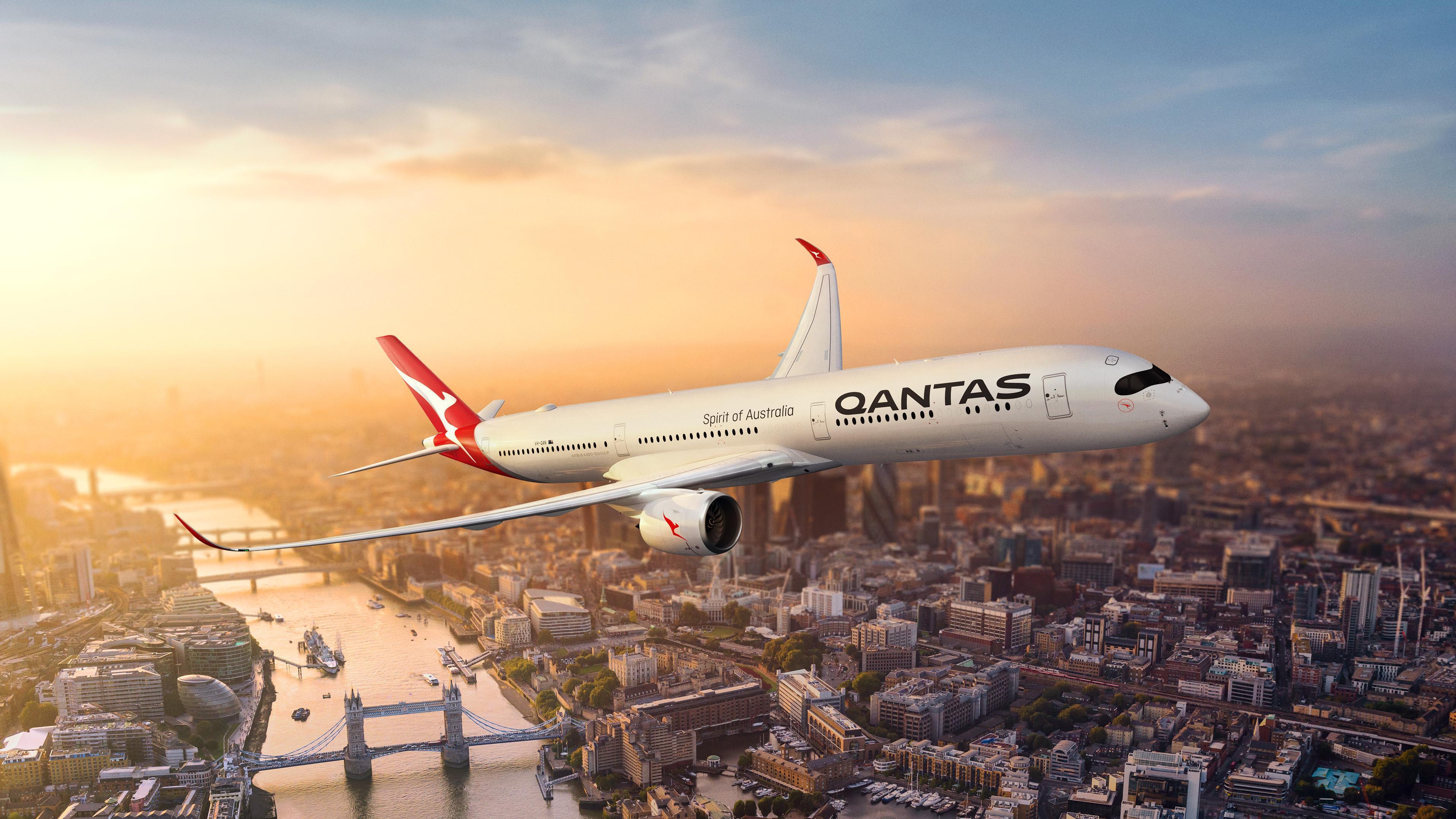 Qantas מוכנה לטיסות בקו סידני-ניו יורק. צילום: Qantas