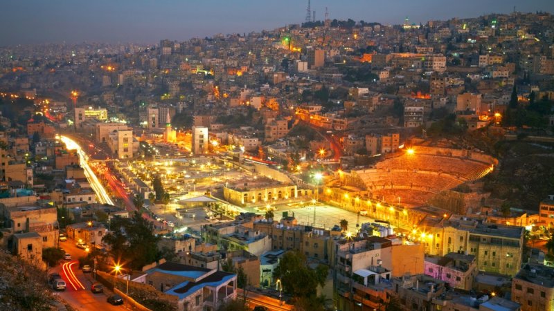 עמאן, בירת ירדן. צילום: shutterstock עמאן, בירת ירדן. צילום: shutterstock