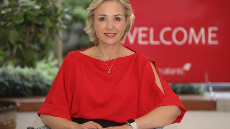 Liezl Gericke&auml;:״ נוחות לנוסעים ותנאי טיסה מצוינים״. צילום: סיון פרג׳