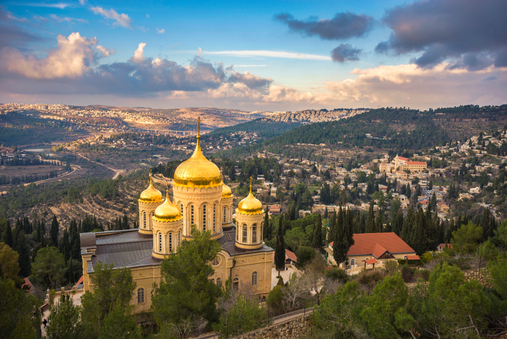 הכנסייה הרוסית בעין-כרם. צילום: shutterstock
