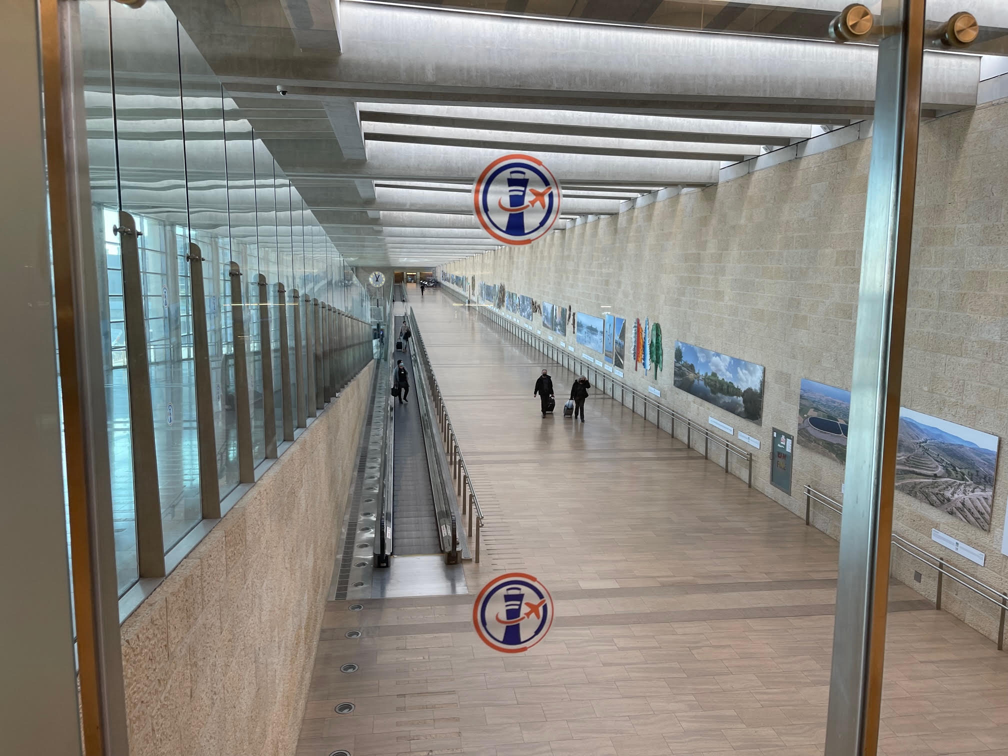 נתב״ג בימי קורונה. צילום: פספורטניוז