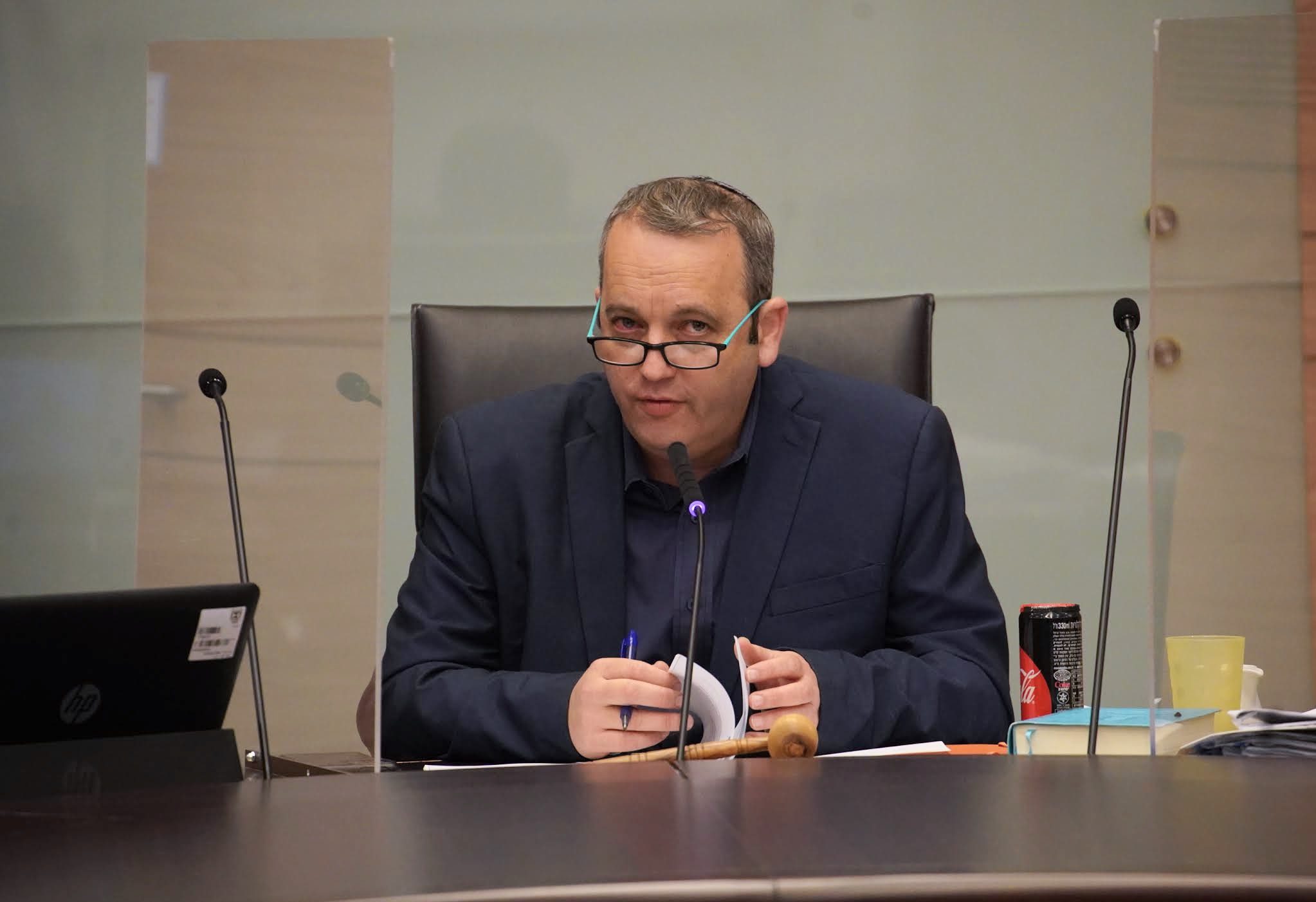 ח"כ גלעד קריב, יו"ר ועדת החוקה של הכנסת. צילום: דוברות הכנסת, דני שם טוב