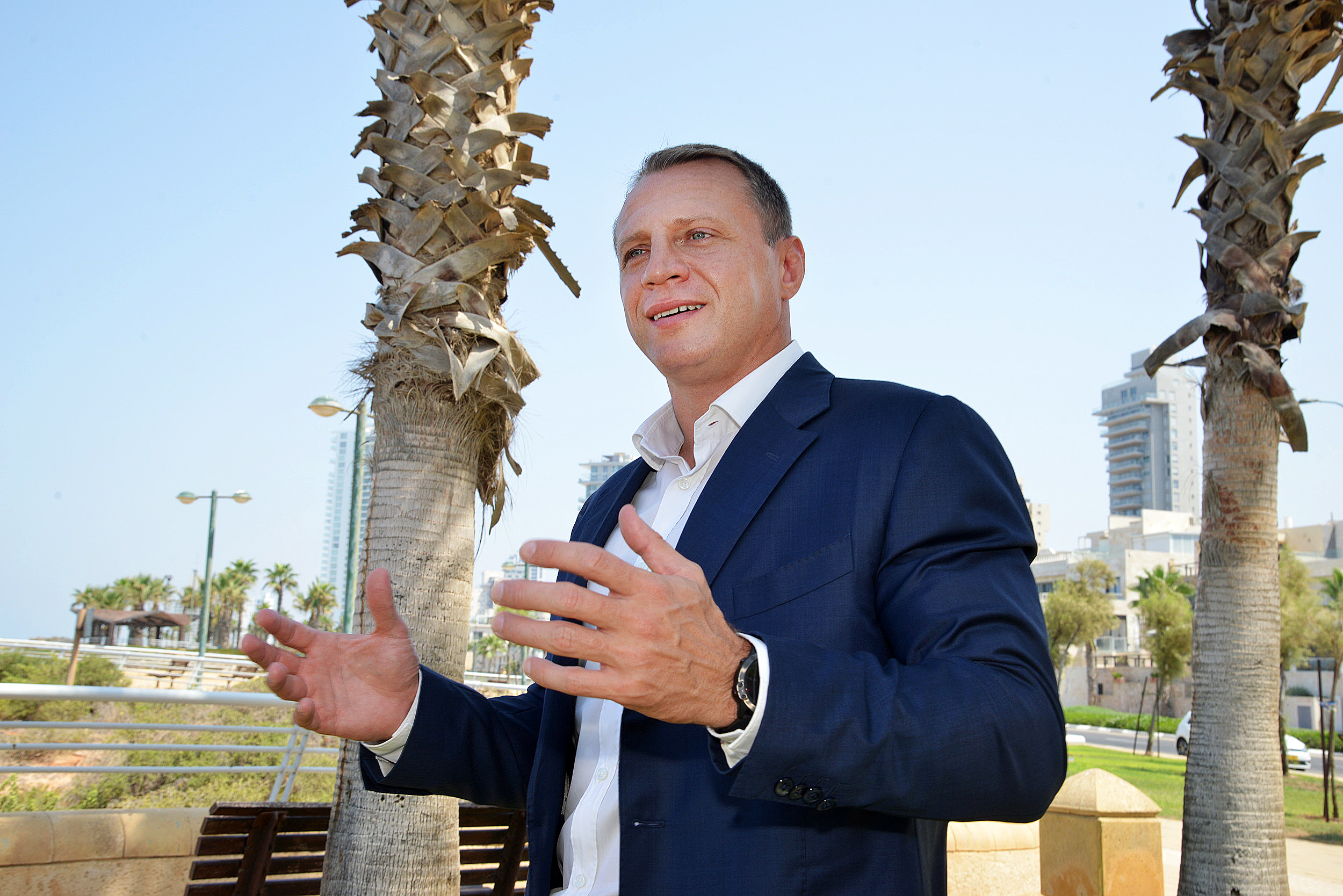 יואל רזבוזוב, שר התיירות. צילום: תמר מצפי