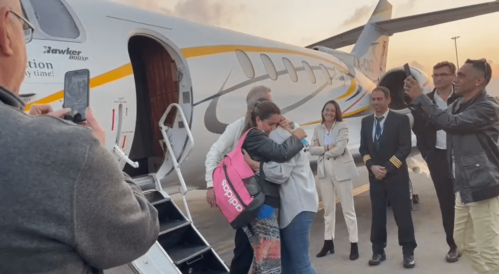 שחרור בני הזוג שנעצרו בטורקיה. צילום: דובר רש"ת