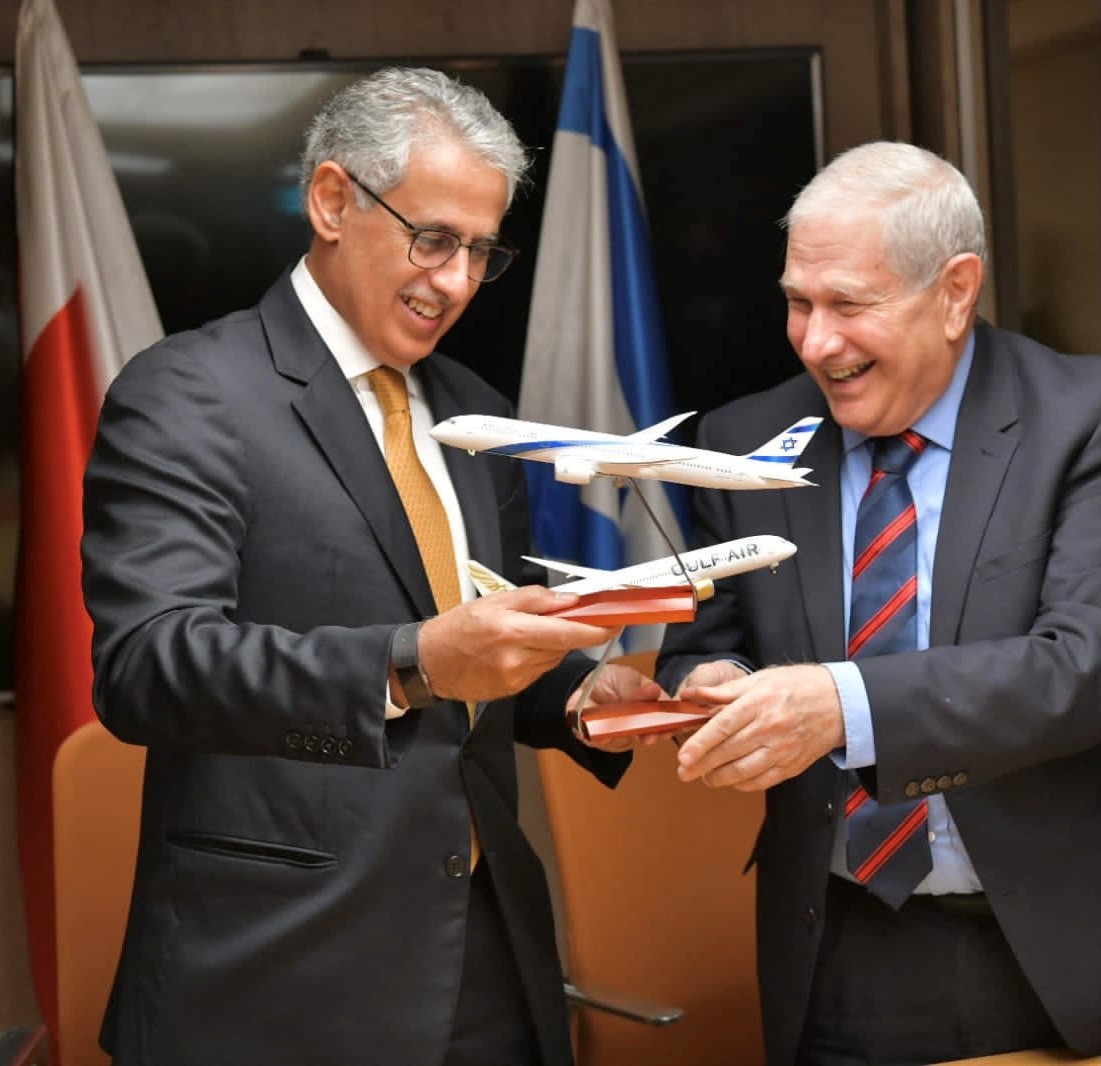 דוד ברודט (מימין) צילום: דוברות אל על