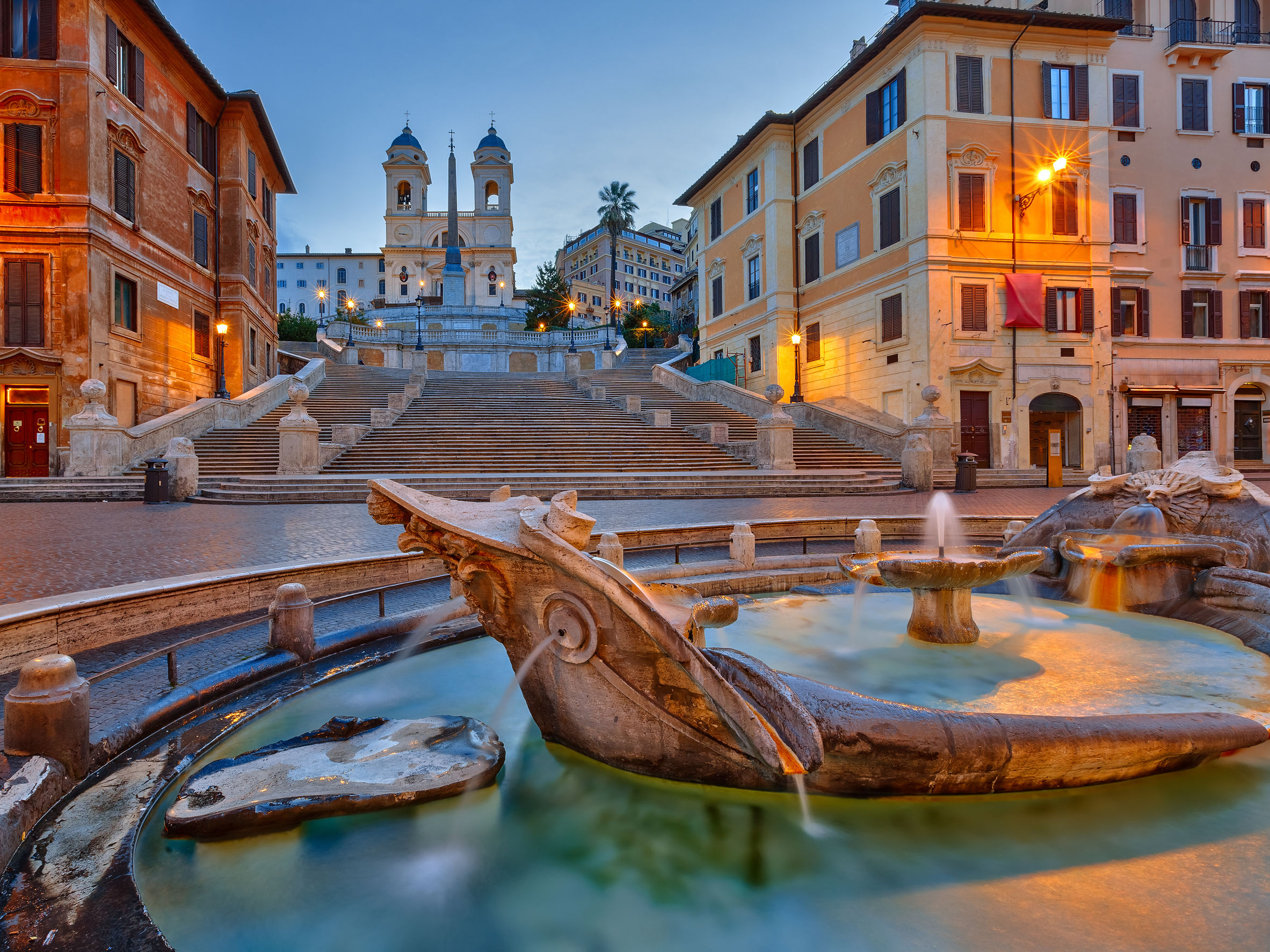The Spanish Steps in Rome. Photo: 123rf