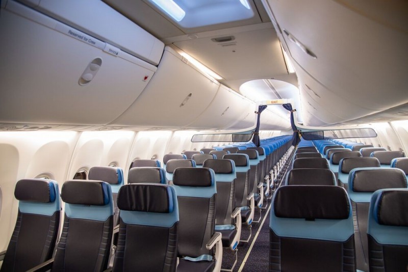 תא הנוסעים המחודש. צילום: KLM
