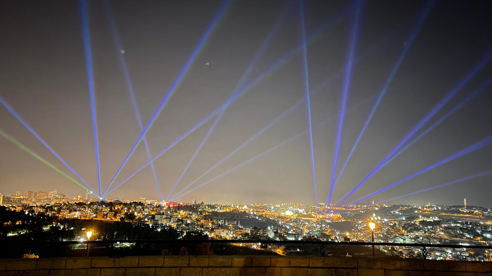 ירושלים של אור. צילום: עיריית ירושלים