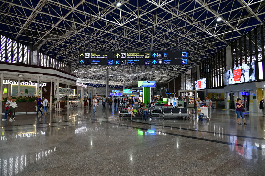 נמל התעופה סוצ'י. צילום: 123rf
