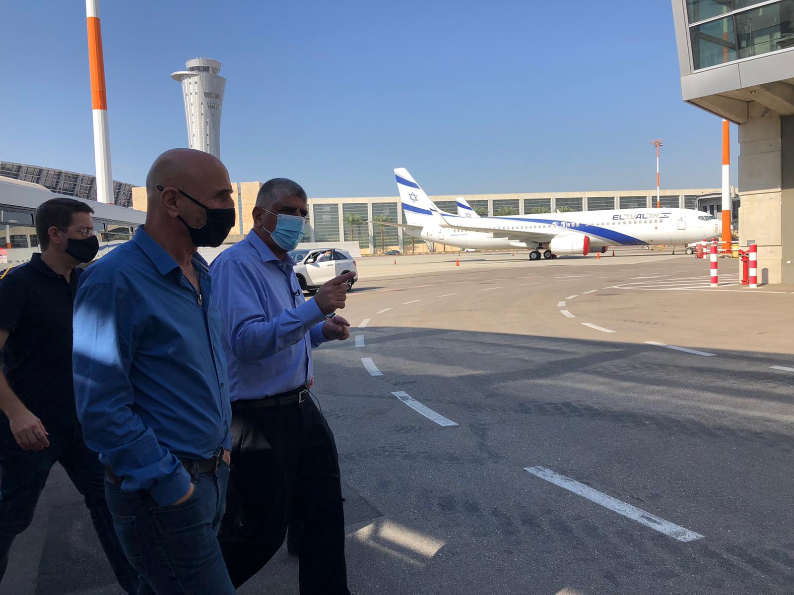 סיור וועדת ביקורת המדינה בנתב"ג. צילום: קוקו, דוברות רש"ת