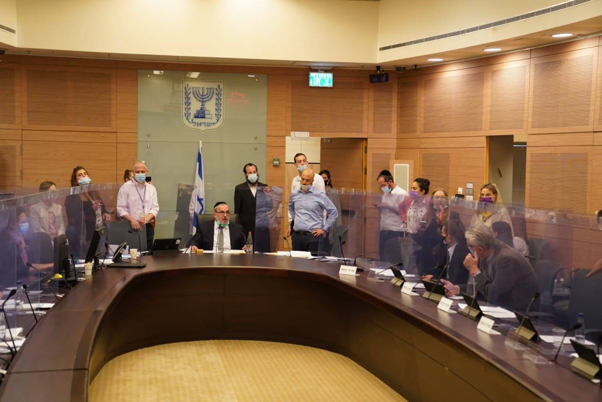 וועדת החוקה בכנסת. צילום: דוברות הכנסת