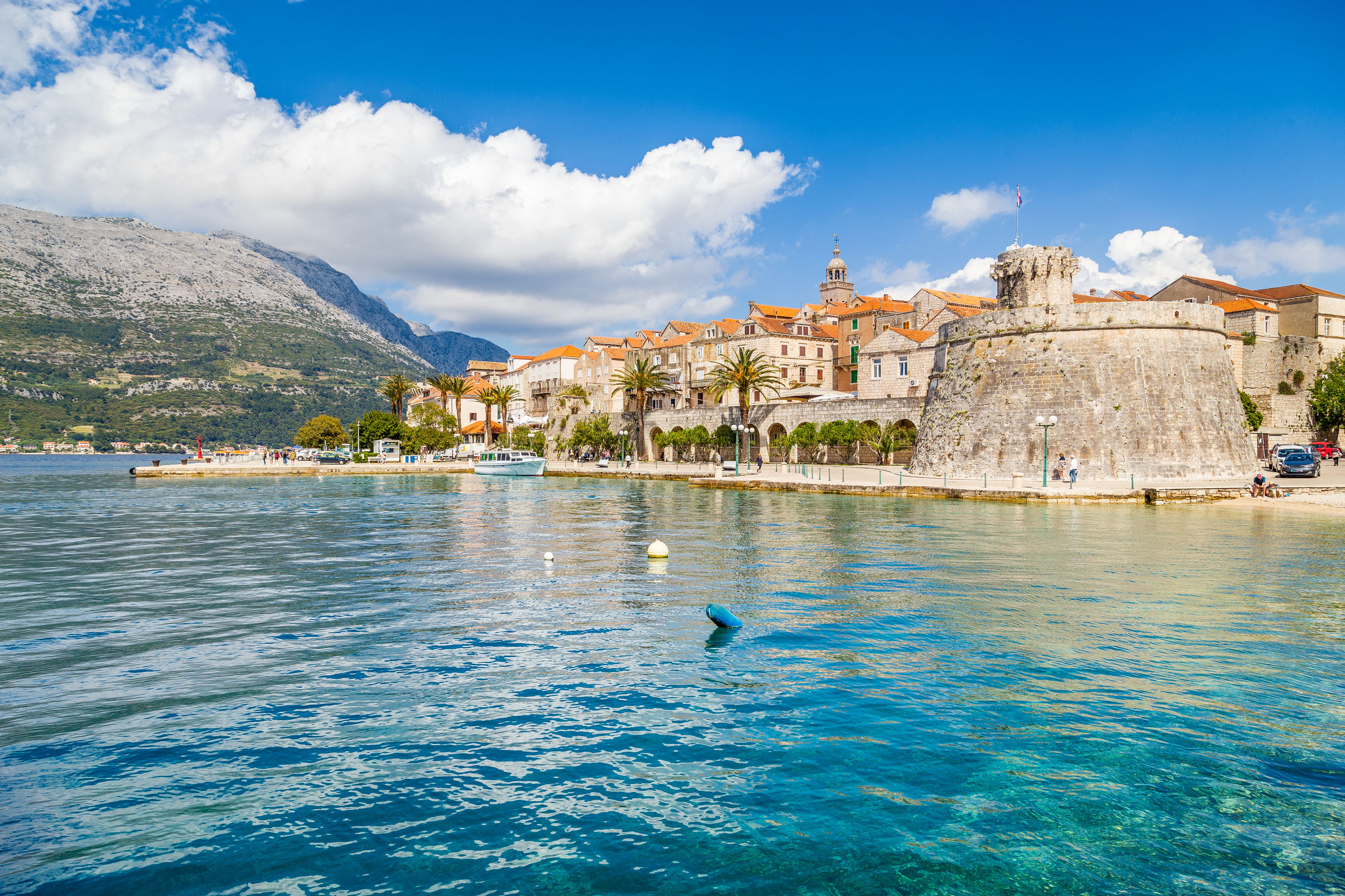 האי Korcula בדלמטיה, קרואטיה. צילום: 123rf 