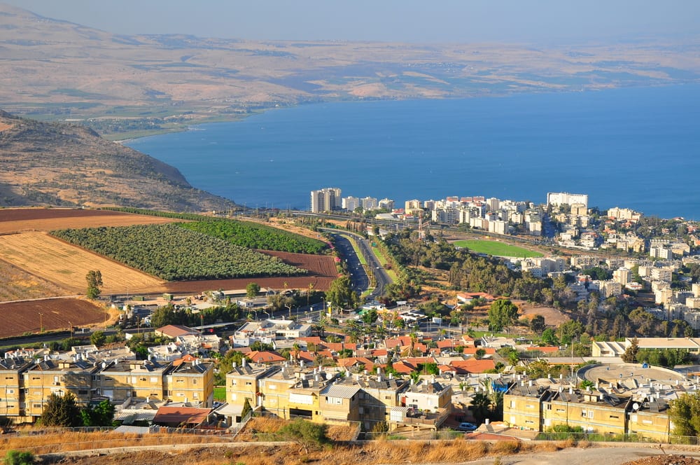טבריה והכינרת. צילום: Shutterstock