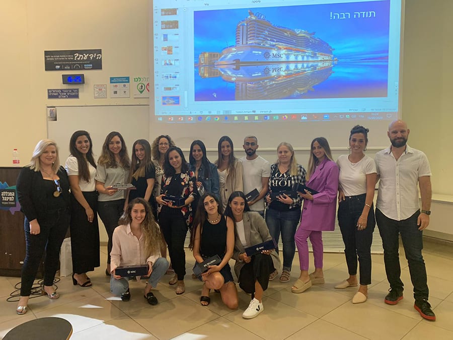 השת"פ המפתיע של MSC ישראל. צילום: MSC ישראל