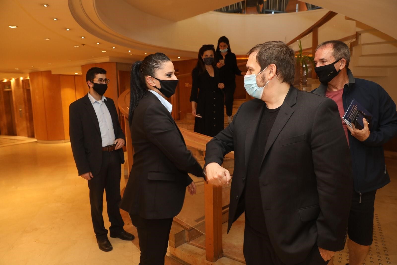 אסף זמיר, שר התיירות, בסיור. צילום: יוסי זמיר