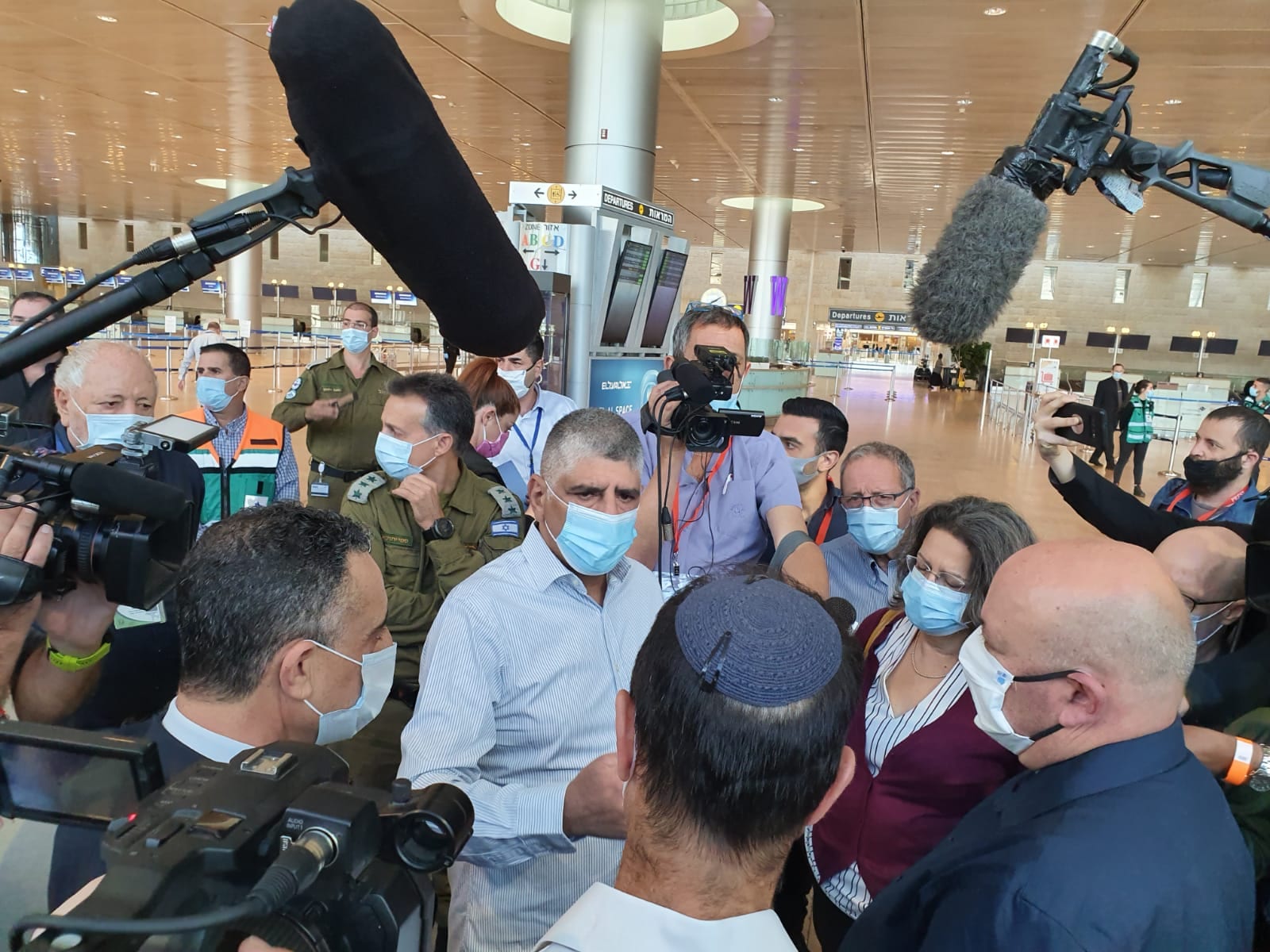 שמואל זכאי, מנהל נתב"ג. צילום: ספיר פרץ זילברמן