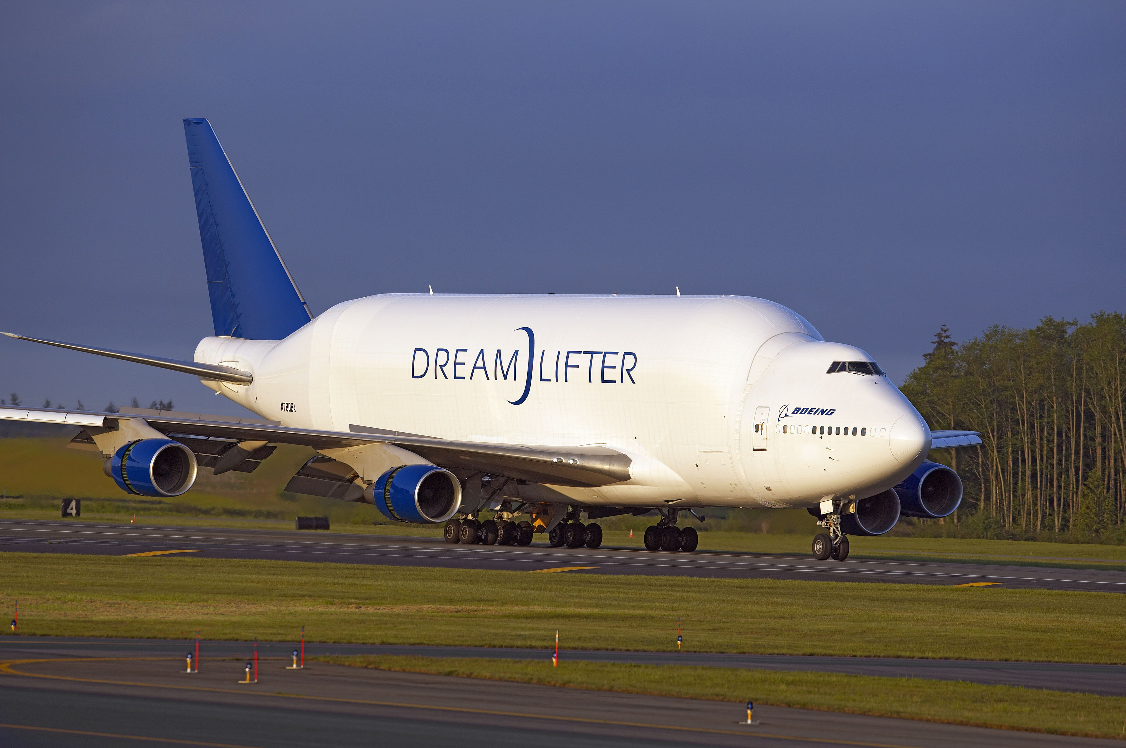 Dreamlifter. צילום: בואינג