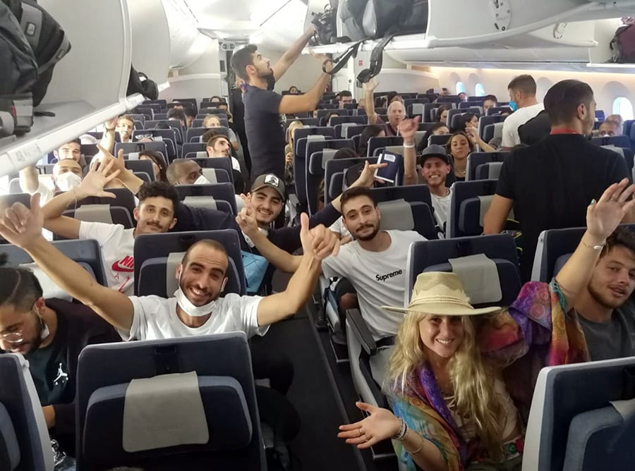 שמחים לעזוב את פרו עם אל על. צילום: יח"צ אל על 