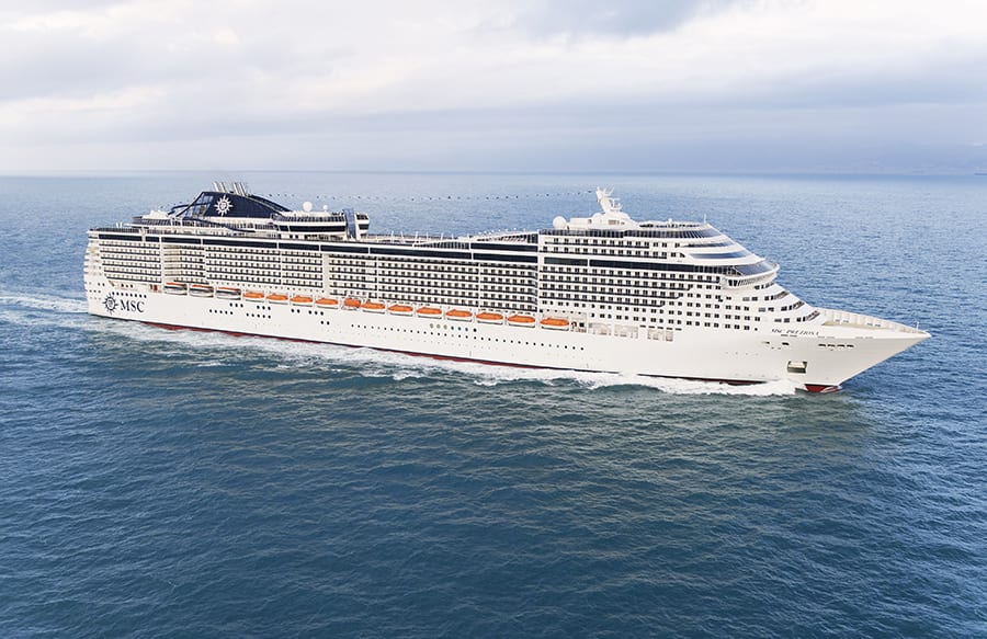 MSC Preziosa. צילום: MSC