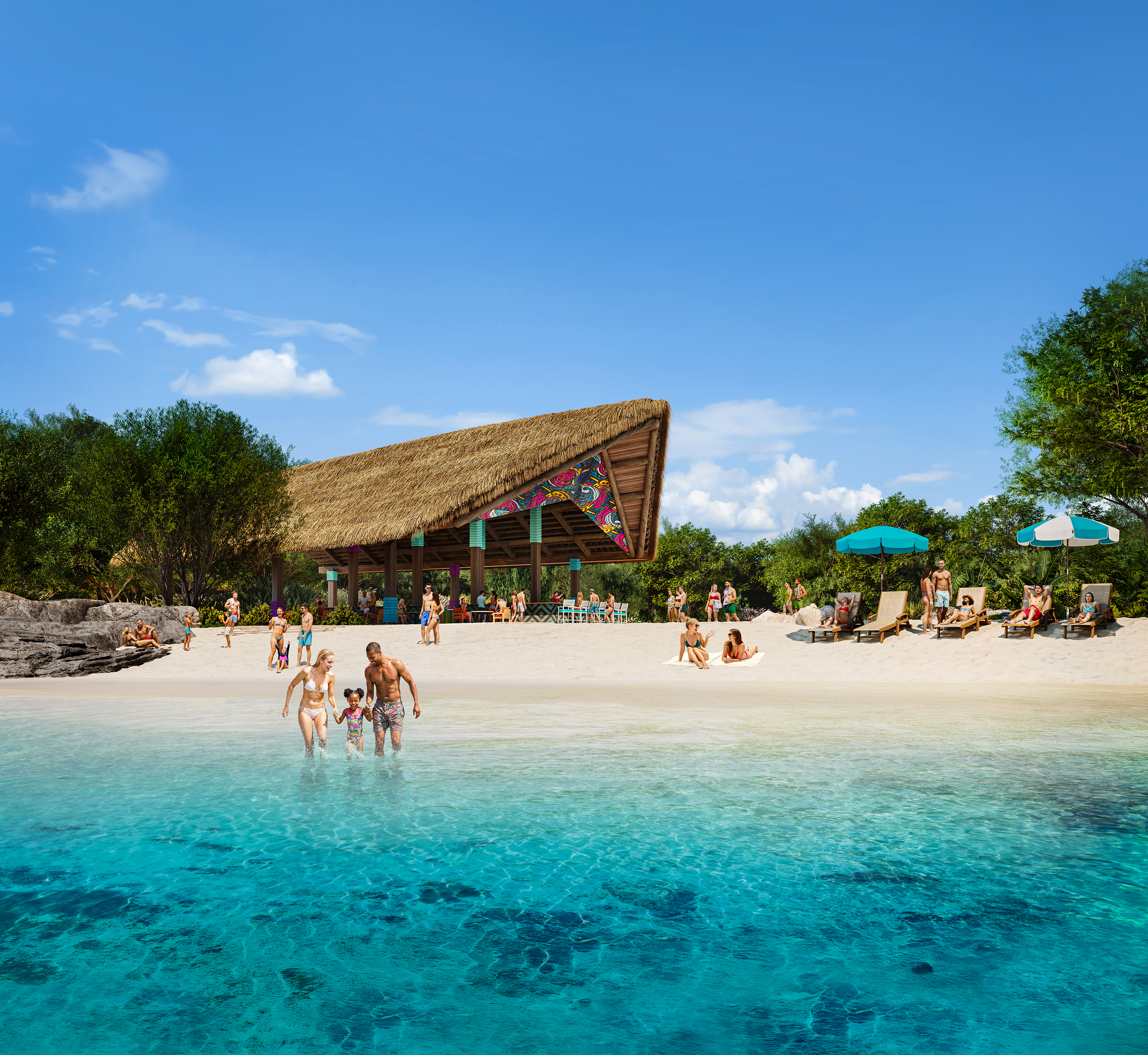 Royal Beach Club Lelepa. צילום: Royal Caribbean