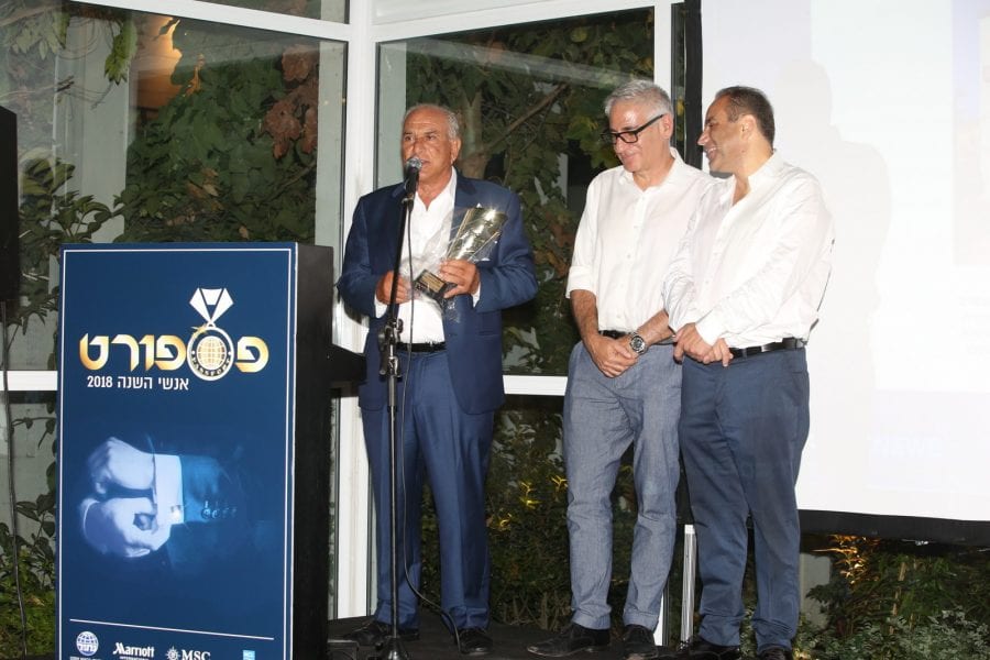 אבי נקש משמאל. צילום: פספורטניוז