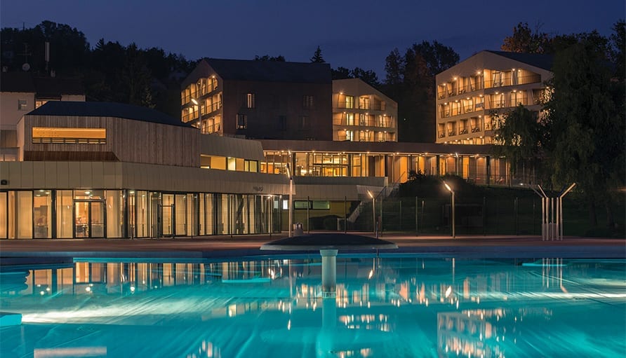 Terme Tuhelj פרס מיוחד של שילוב הספא בסביבה הטבעית עם דגש לטיפול באנשים צעירים ||צילום: shutterstock|מלון Spirit שב-S&aacute;rv&aacute;r. צילום: Shutterstock