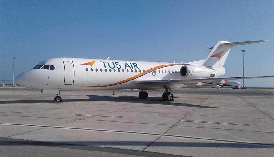 TUS Airways. צילום: יח"צ