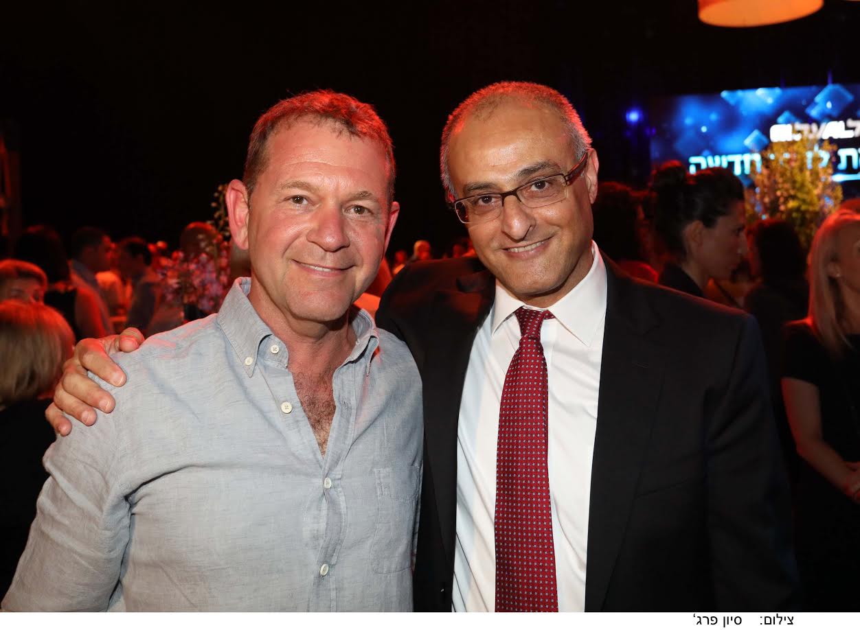 מימין לשמאל דוד מימון  ואורי סירקיס