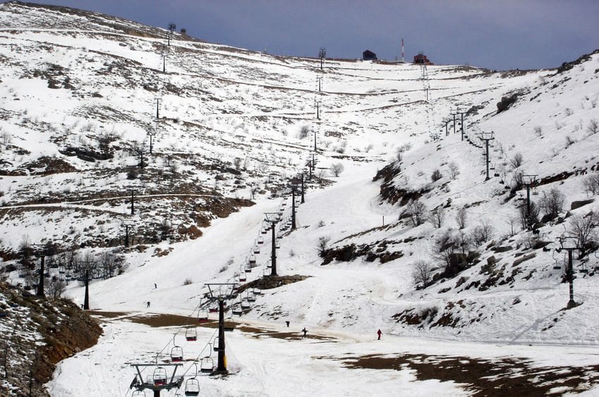 45201673 - snow in mt hermon