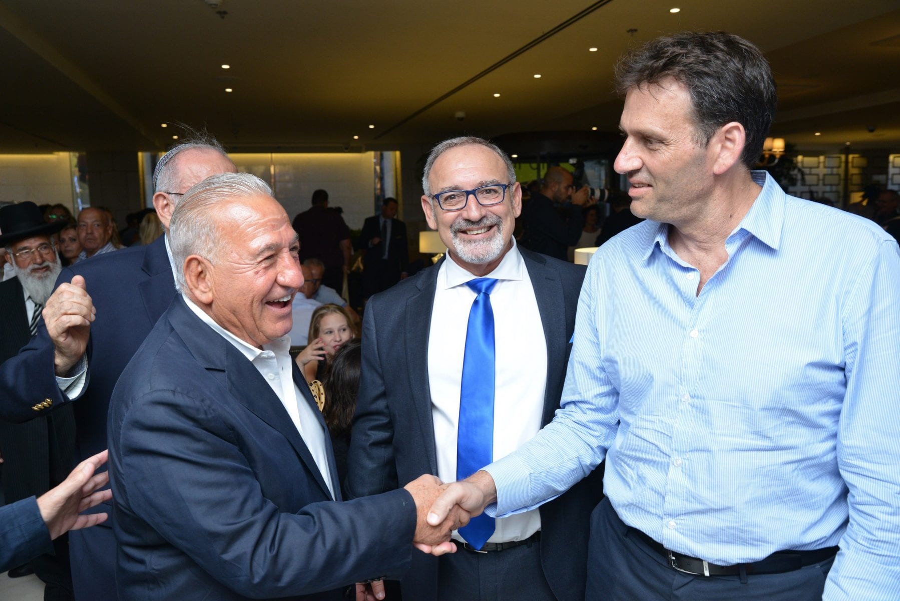 מימין: אמיר הלוי &ndash; מנכ"ל משרד התיירות