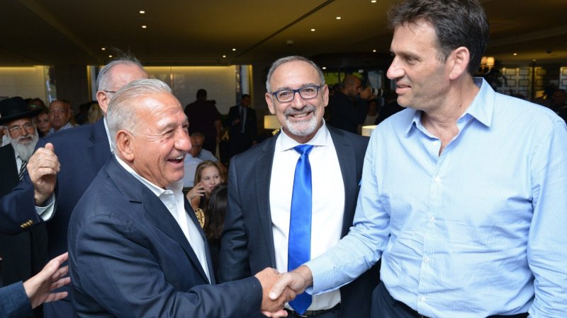 מימין: אמיר הלוי &ndash; מנכ"ל משרד התיירות