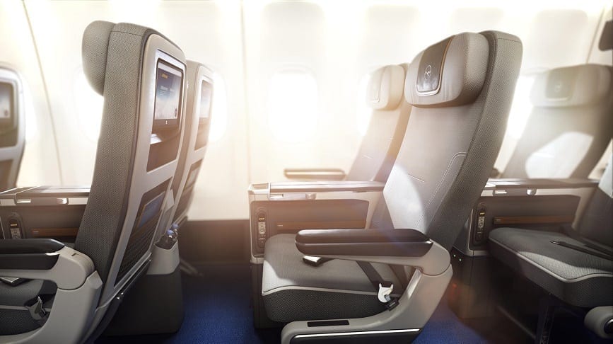 מחלקת תיירם פלוס לופטהנזה||דלתא איירליינס: Delta Comfort +