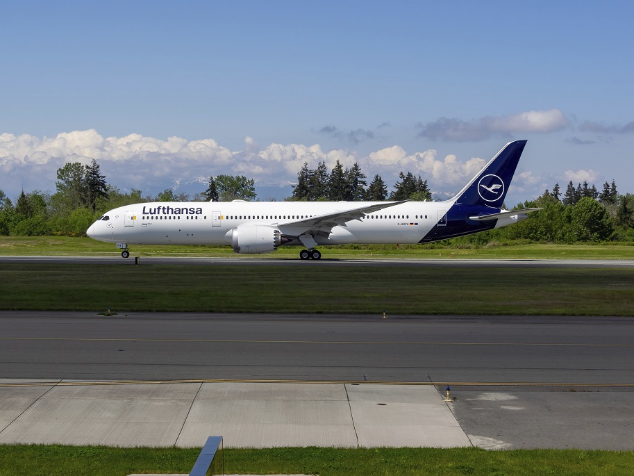 Lufthansa 787-9 . צילום: לופטהנזה