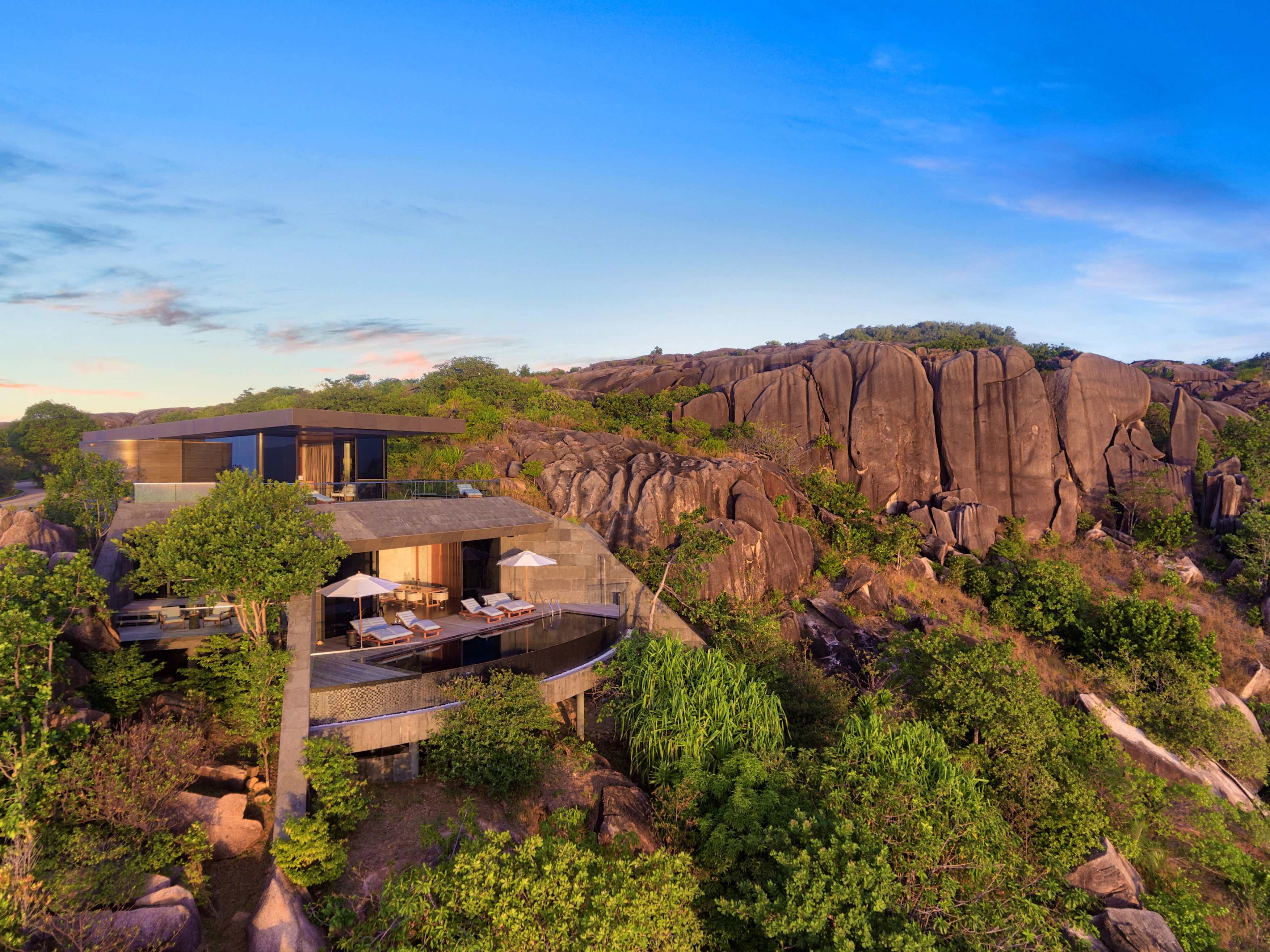 Six Senses בסיישל, הסוויטה הנשיאותית. צילום: יח״צ, Six Senses