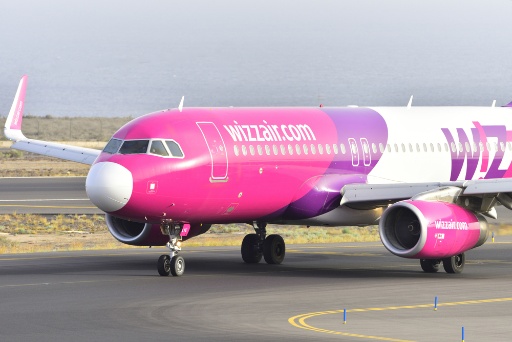Wizz Air. Фото: Shutterstock