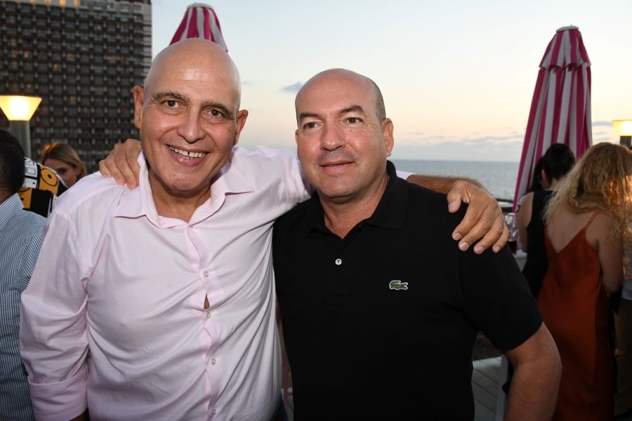 אייל ברקוביץ ודוד פתאל. צילום אביב חופי