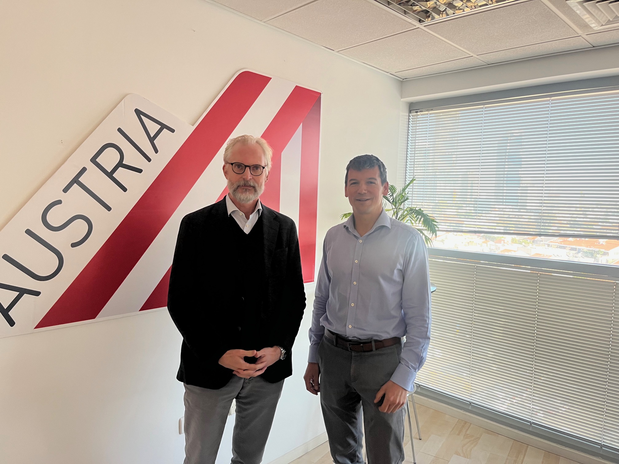 Marcus Haas and Nicholas Lutrotte. Photo: PassportNews