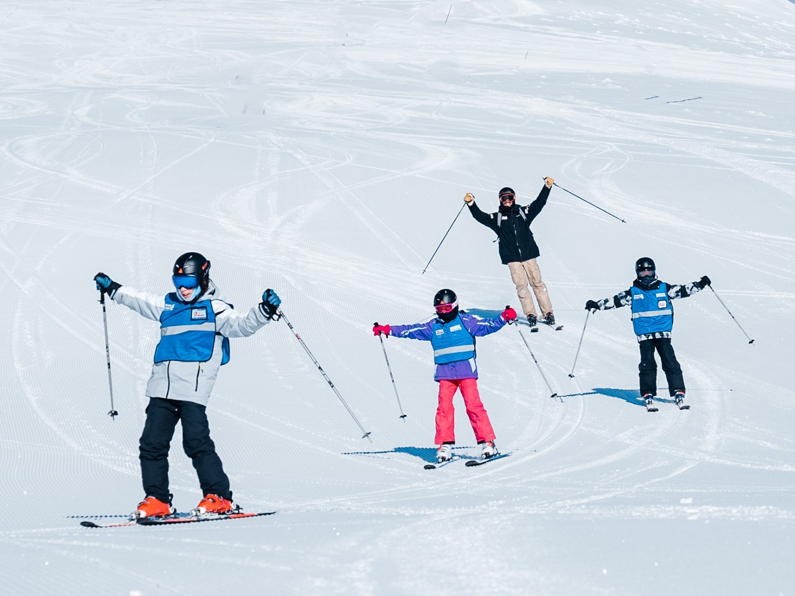 Ski camp run by Ski Deal. Photo: Daniel Israel.