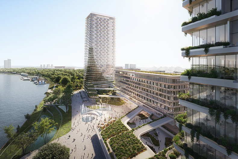 Ritz-Carlton Serbia. The 'Yugoslavia' icon will be replaced by the luxury hotel.