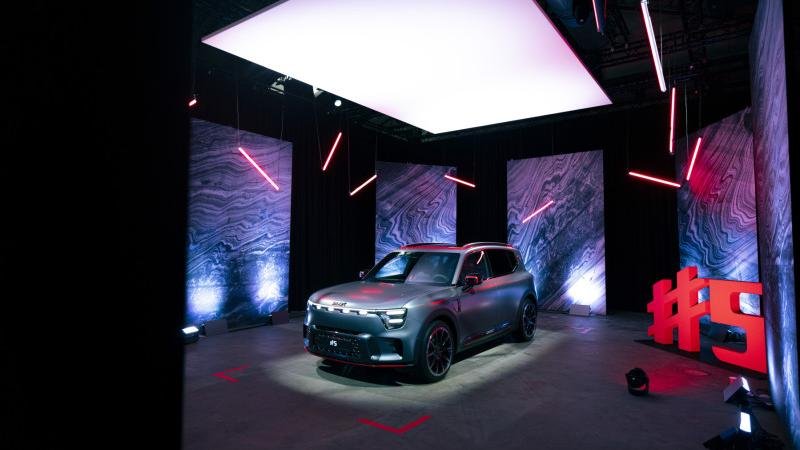 Smart 5 Brabus Electric. Photo: SMART