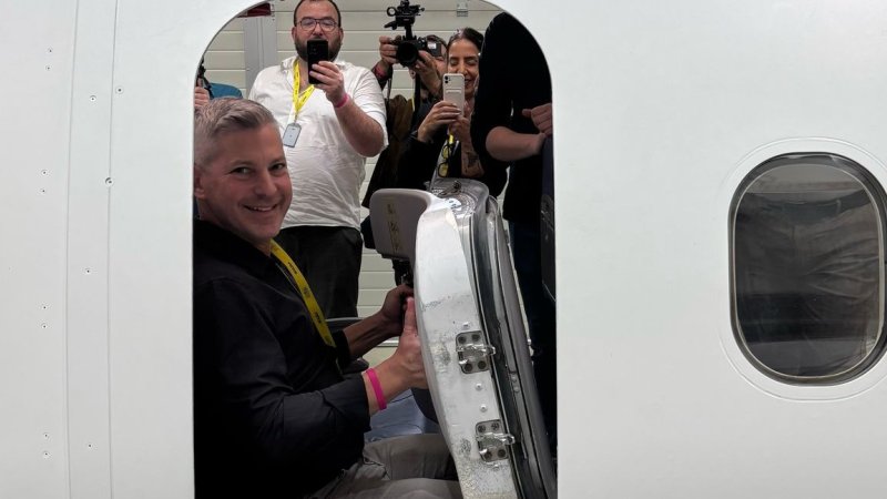 At Wizz Air's training center (Photo: Courtesy of Wizz Air)