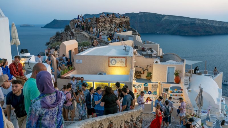Santorini. Photo: SHUTTERSTOCK
