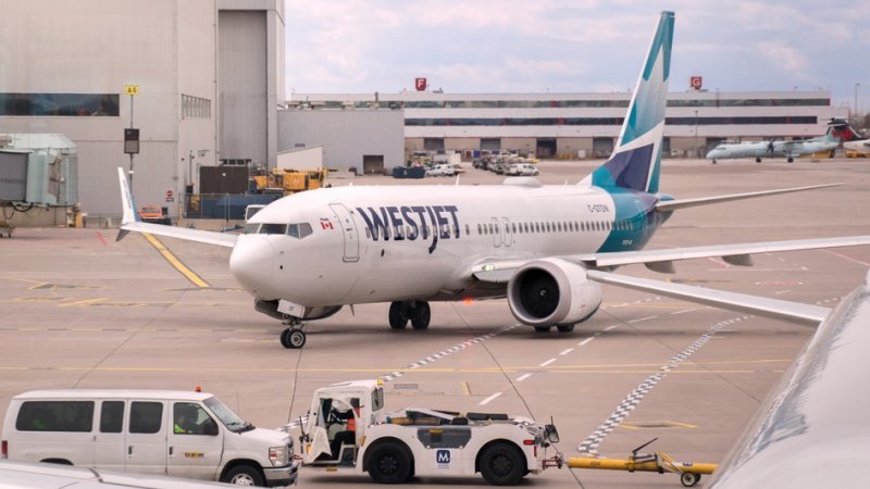 WestJet. Photo: SHUTTERSTOCK