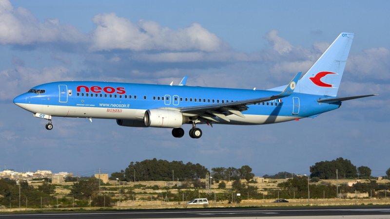 Neos Airline. Photo: Shutterstock