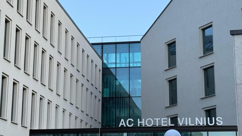 Final preparations for the hotel's opening in Vilnius. Photo: PassportNews