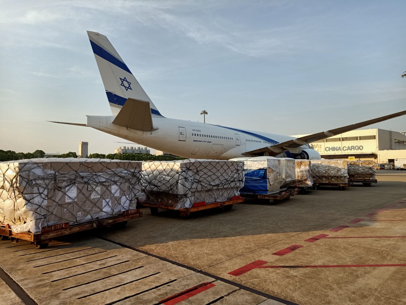 El Al Cargo. Photo: El Al Spokesperson